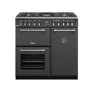 Stoves Richmond Deluxe S900DF 90cm Dual Fuel Range Cooker - Anthracite - 444410896