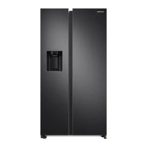Samsung Series 8 RS68A884CB1 Plumbed Frost Free American Fridge Freezer - Black - C Rated