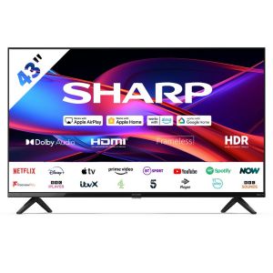 Sharp 2T-C43GD2225K 43" Full HD Frameless Smart Roku TV