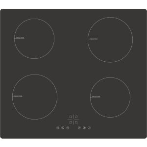 CATA UBIND60FLC 60cm Induction Hob with Touch Controls - Black Pro Satin Glass