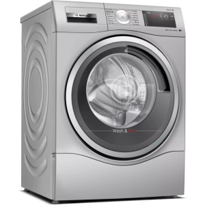 Bosch Series 8 WDU8H549GB Wifi Connected 10Kg / 6Kg Washer Dryer with 1400 rpm - Silver - D Rated