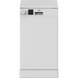 Beko DVS05C20W Slimline Dishwasher - White - 10 Place Settings - E Rated