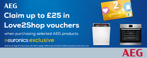 AEG Love2Shop Vouchers Promotion