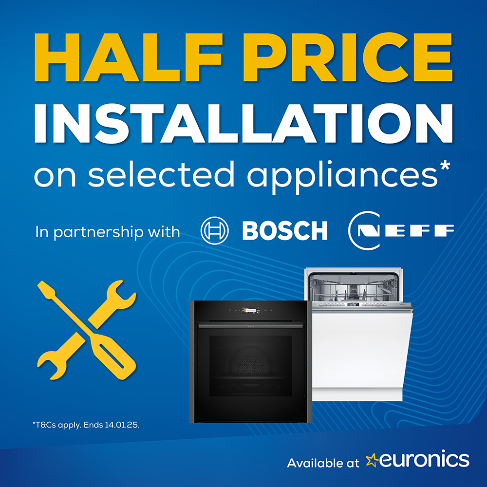 Half Price Installation with Bosch and NEFF