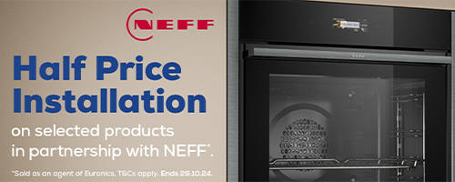 Half Price Installation with NEFF when purchasing in-store