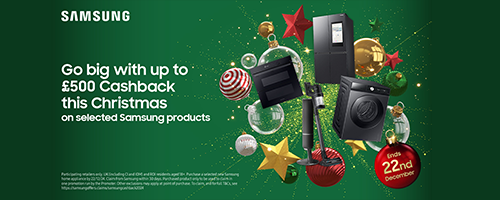 Samsung Christmas Cashback Promotion