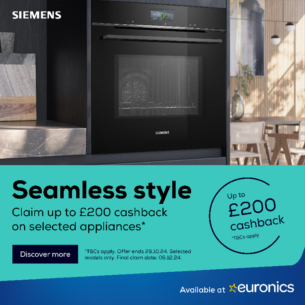 Free Remove & Recycle in-store with Siemens extraKlasse