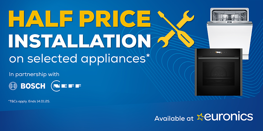 Half Price Installation with Bosch and NEFF