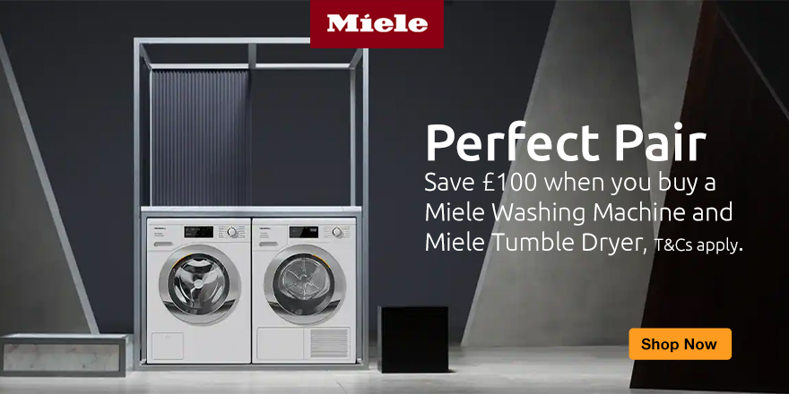 Miele Perfect Pair - Save £100 when you buy a Miele Washing Machine and Miele Tumble Dryer